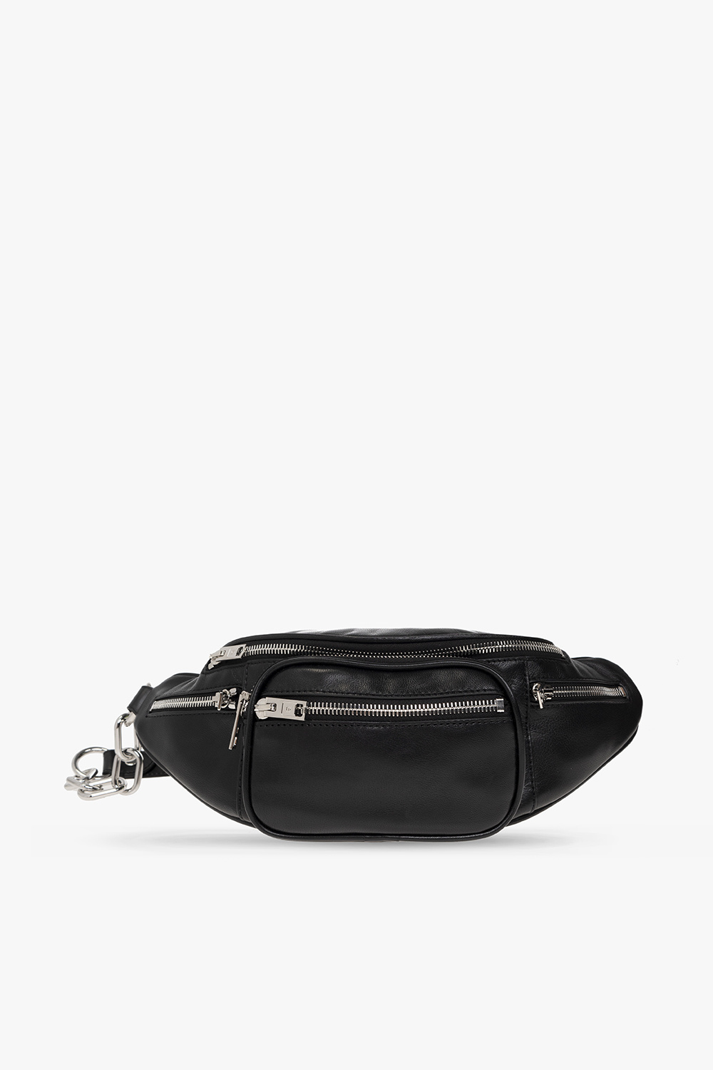 AcmShops Alexander Wang Attica belt bag Givenchy Infinity shoulder bag in black and white smooth leather Women s Bags